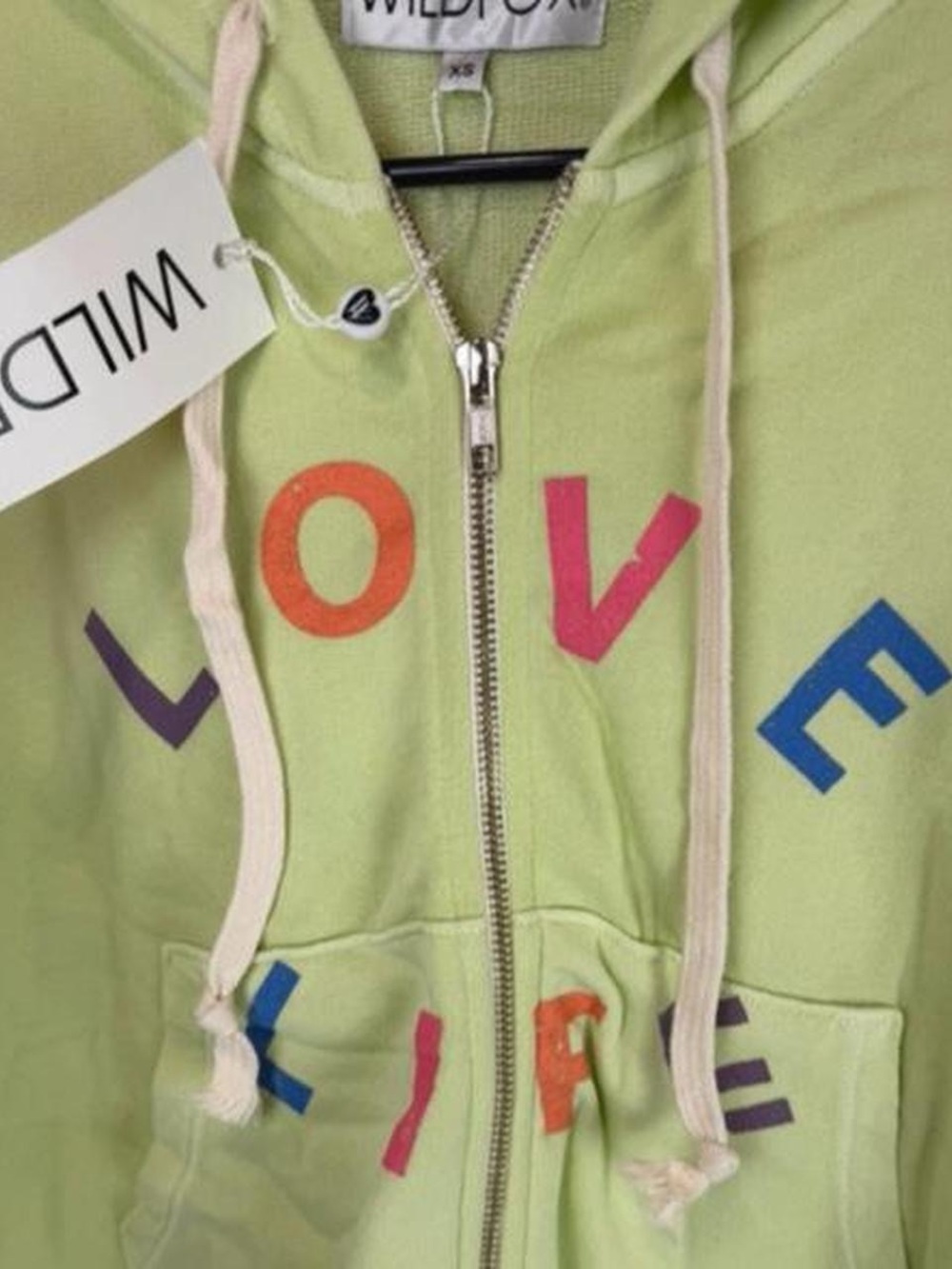 NEW vintage Wildfox Love Life Kinley hoodie